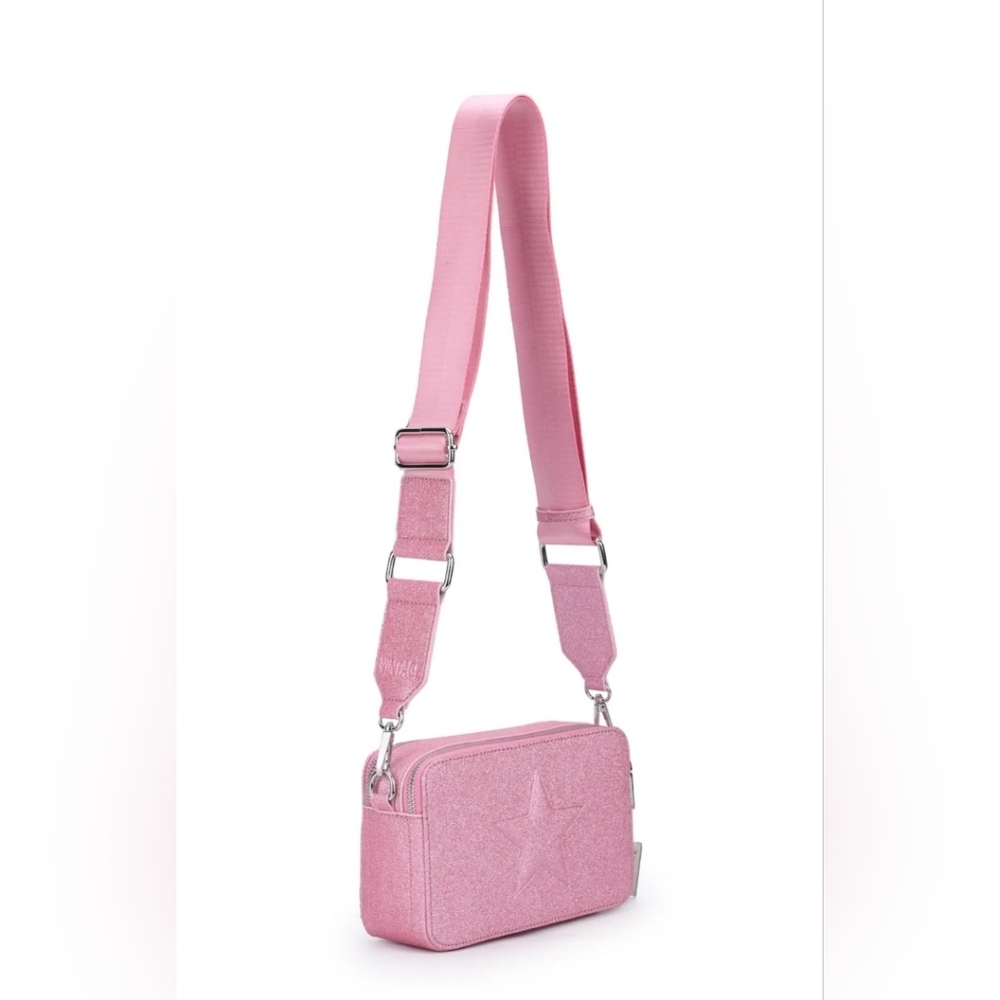 Nwt...HENNA BAG - PINK METALLIC
